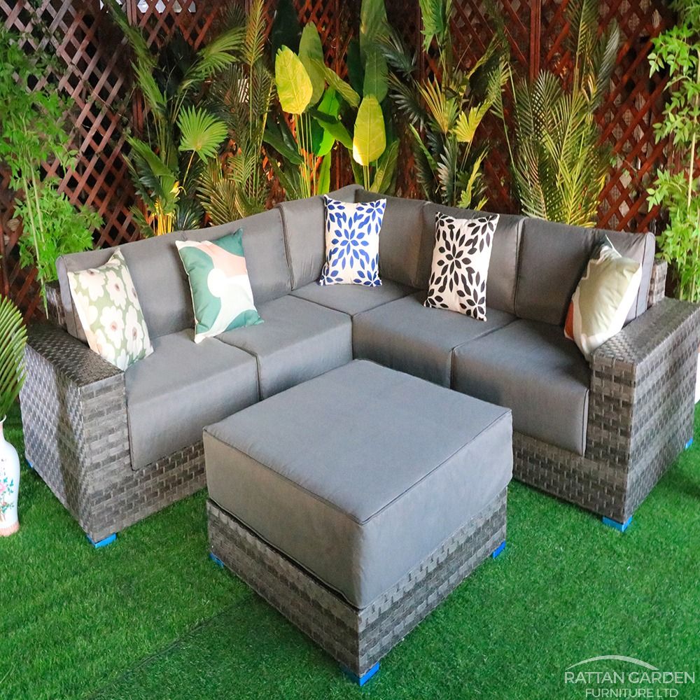 Rattan Prague Serena Corner Sofa Set