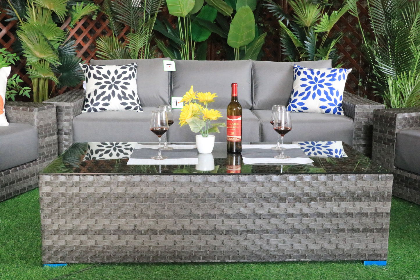 Rattan Serena Oslo 5 Seat Sofa Set