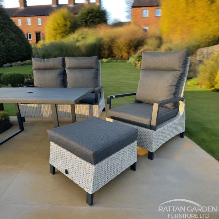 Aluminium Jefferson Recliner Sofa Set