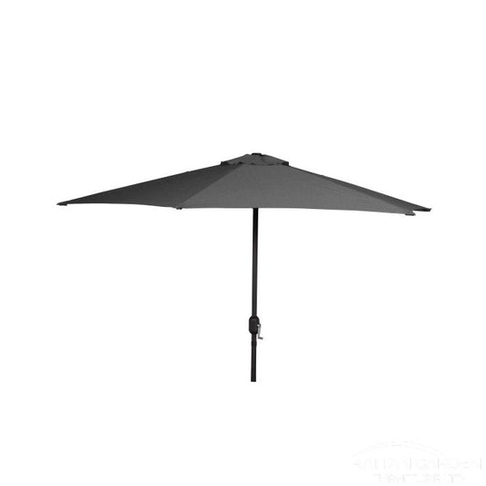 Shanghai 2.7m Round Crank Parasol in Grey