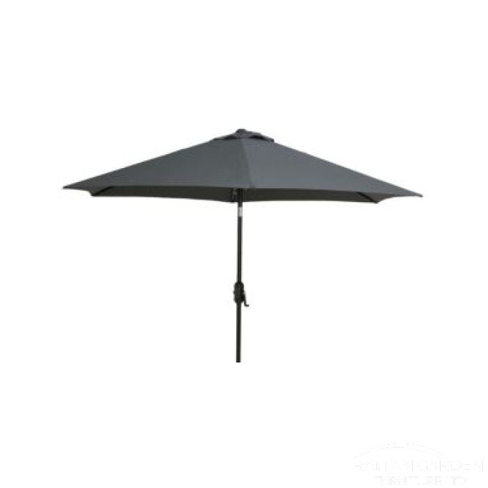 Shanghai 2.7m Round Crank Parasol in Grey
