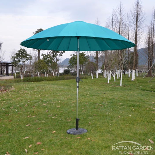 Shangri La 2.7m Parasol In Blue