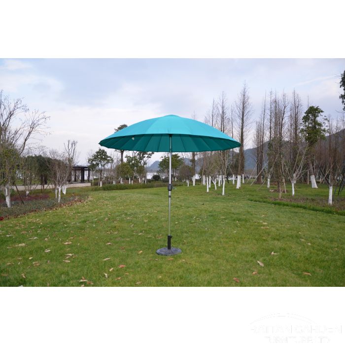 Shangri La 2.7m Parasol In Blue