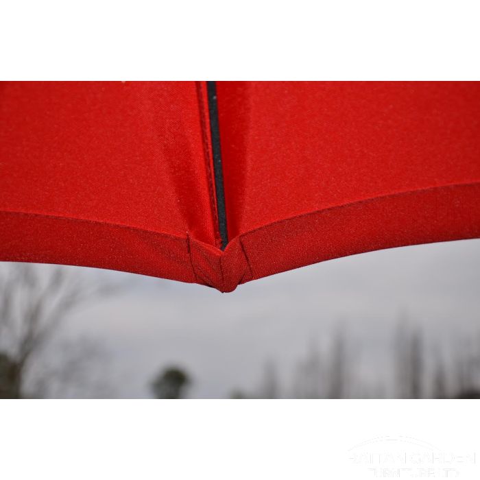 Shangri La 2.7m Parasol In Red