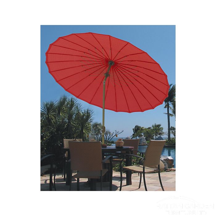 Shangri La 2.7m Parasol In Red