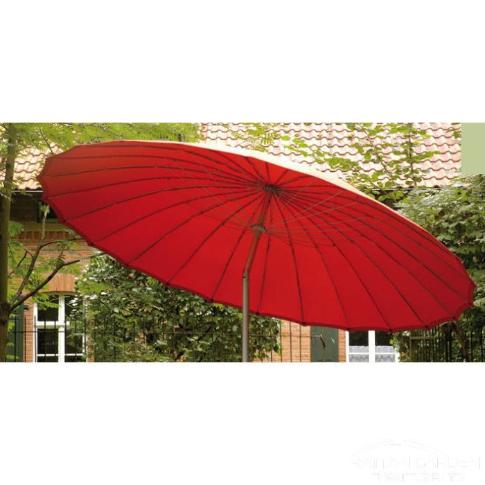 Shangri La 2.7m Parasol In Red