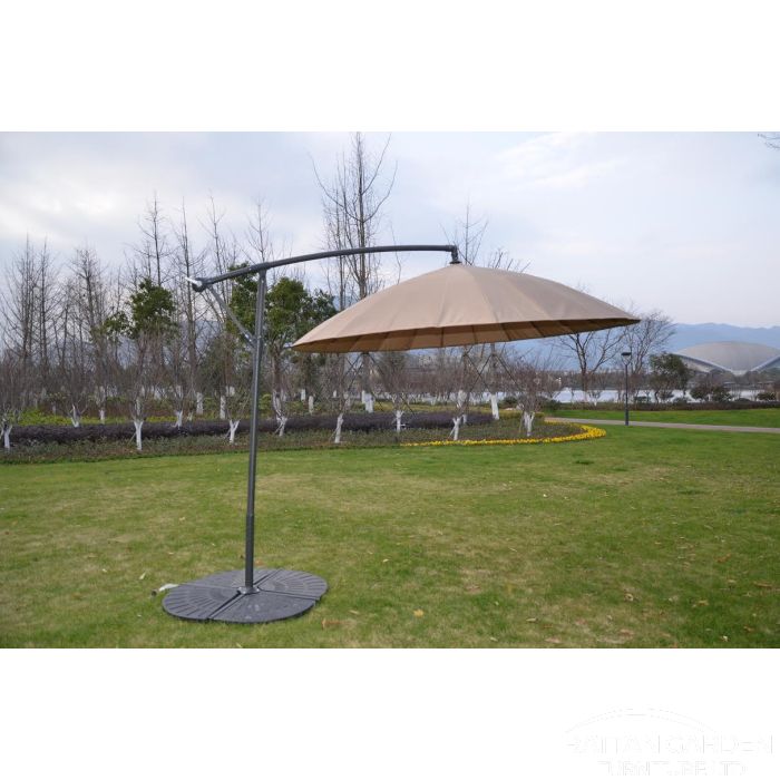 Shangri La 2.7m Cantilever Parasol In Natural