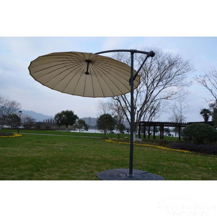 Shangri La 2.7m Cantilever Parasol In Natural