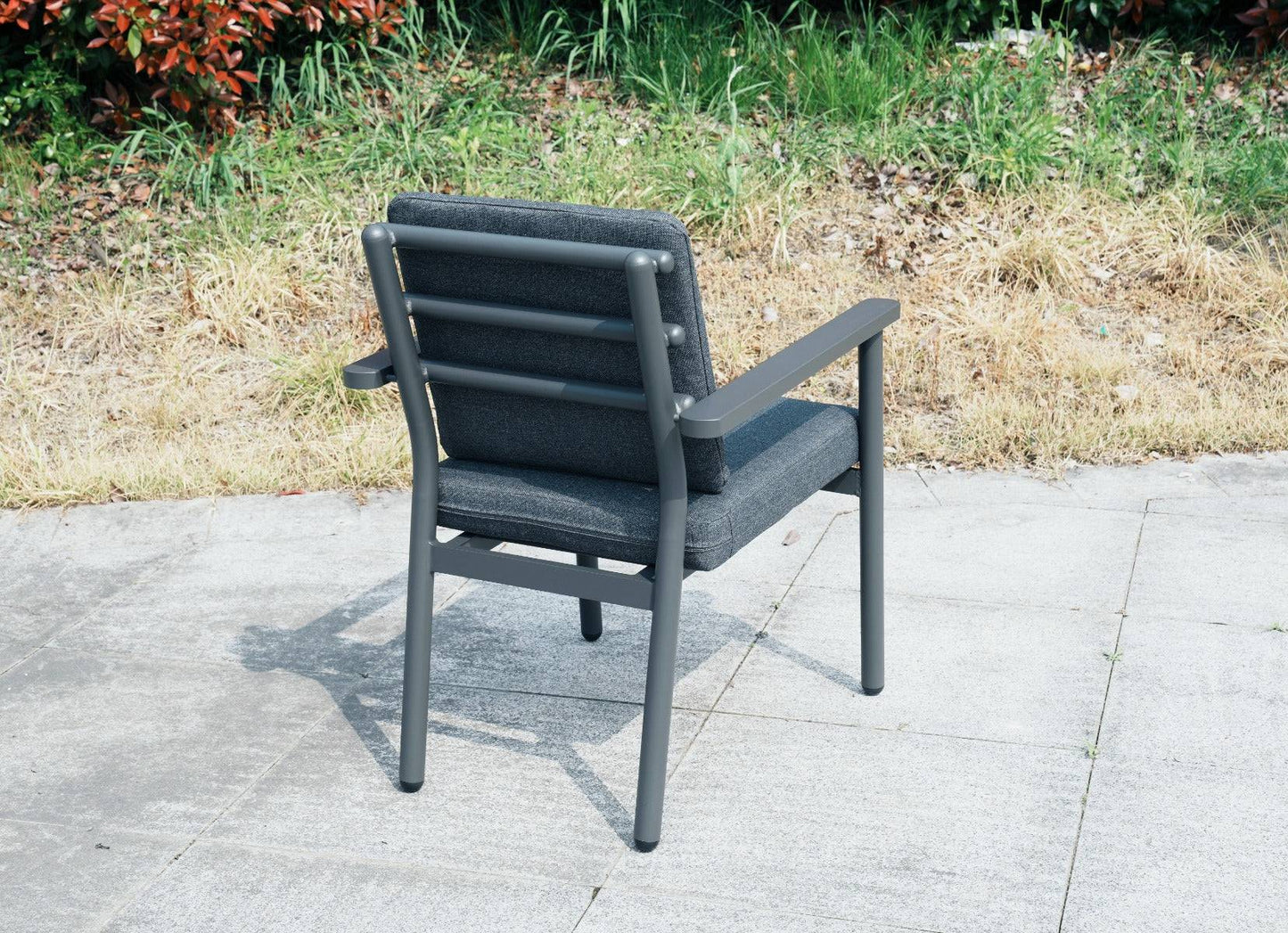 Aluminium Square Dining Table for 4