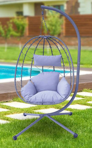 Comfy Deluxe Single Hanging Egg Chair