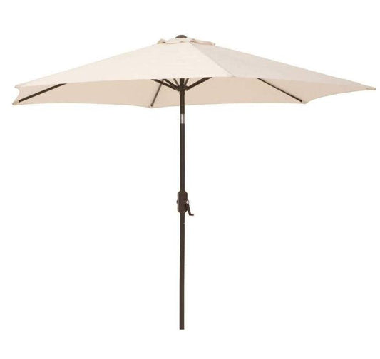 Cream Round Parasol 2.7 Meter