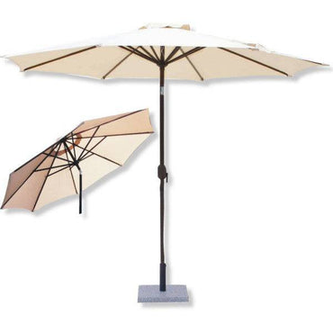 Cream Round Parasol 2.7 Meter