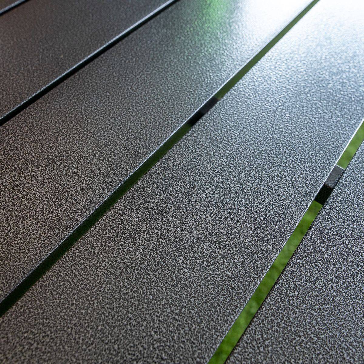 Monaco Dark Grey 4 Seat Rope Sofa Set With Cream Cushions