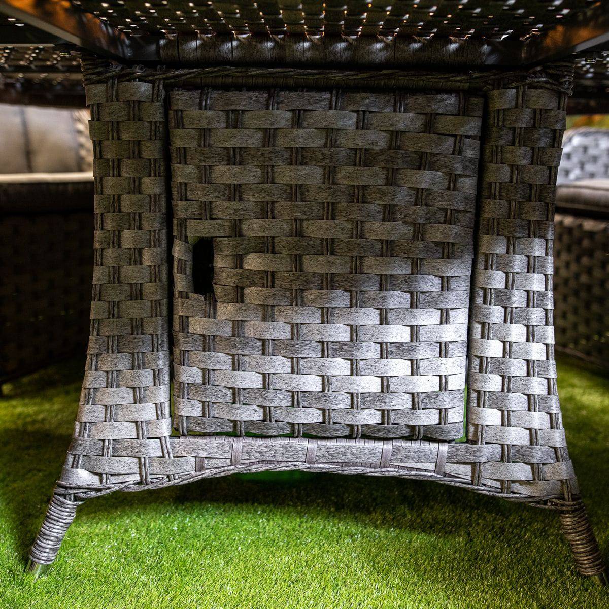 Serena Vienna 6 Seater Round Fire Pit Table