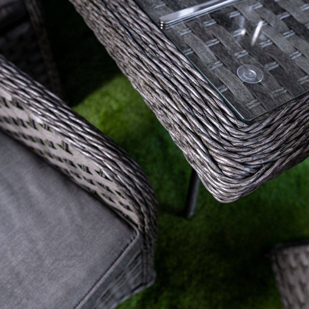Serena Rattan Vienna Rectangular 8 Seat Dining Set