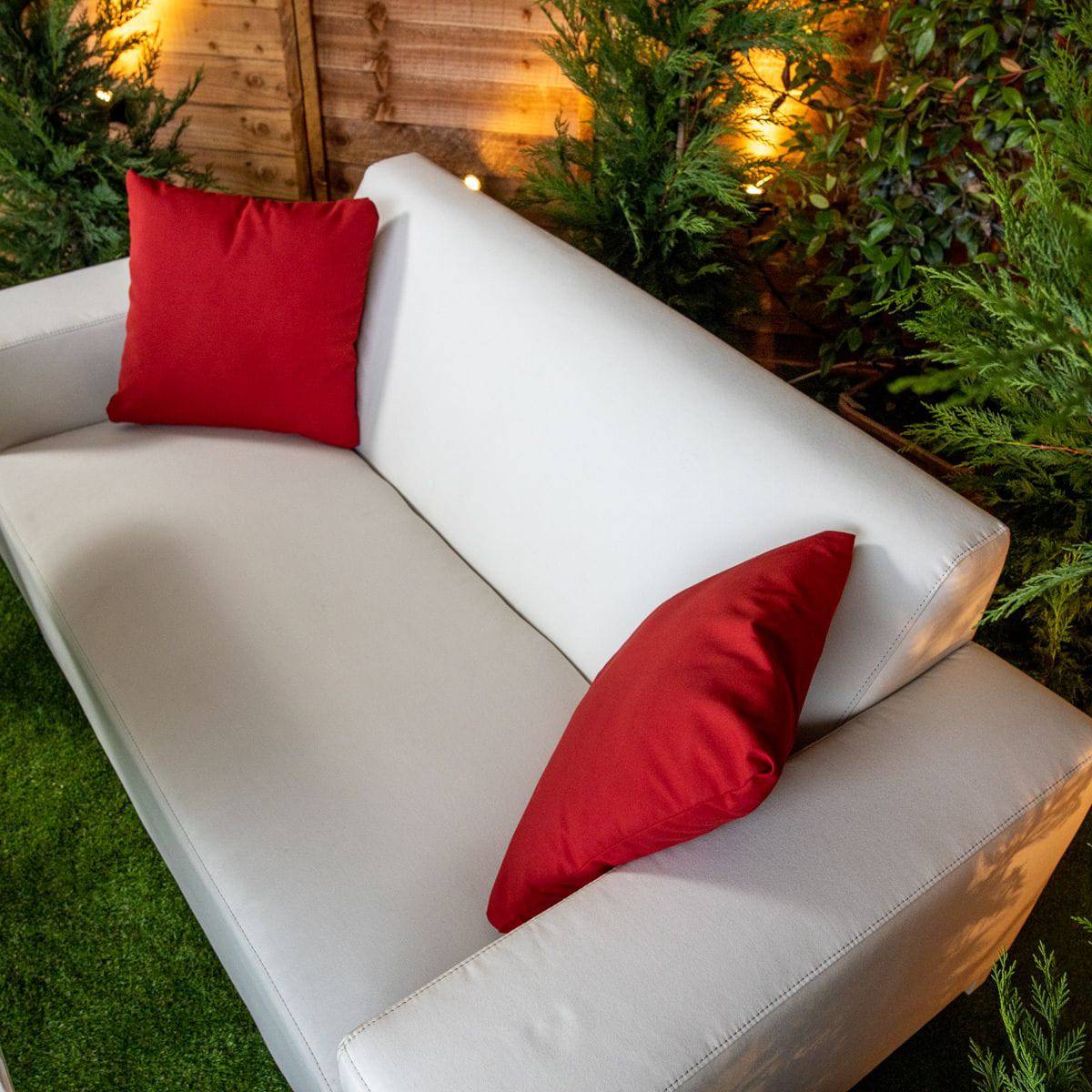 Sunbrella Bali 4 Piece Sofa Set - White