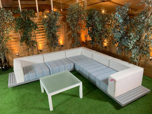 Sunbrella Corner Sofa Set