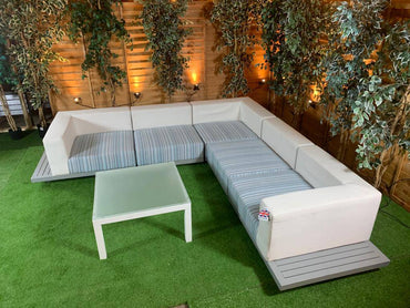 Sunbrella Corner Sofa Set