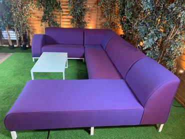 Sunbrella Extra Large Corner Group With Separate Lounger