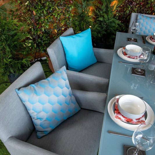 Sunbrella Rectangular 6 Seat Dining Set