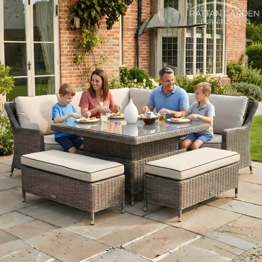 Mulberry Rising Table Corner Sofa Dining Set