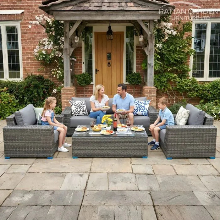 Rattan Serena Oslo 5 Seat Sofa Set