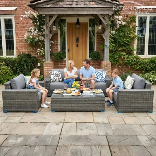 Rattan Serena Oslo 5 Seat Sofa Set