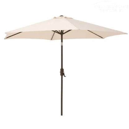 Shanghai 2.7m Round Crank Parasol in Cream