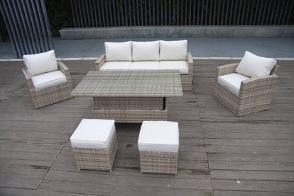 Champagne Chichester Rising Table Sofa Set