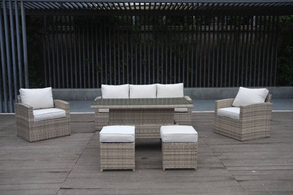 Champagne Chichester Rising Table Sofa Set