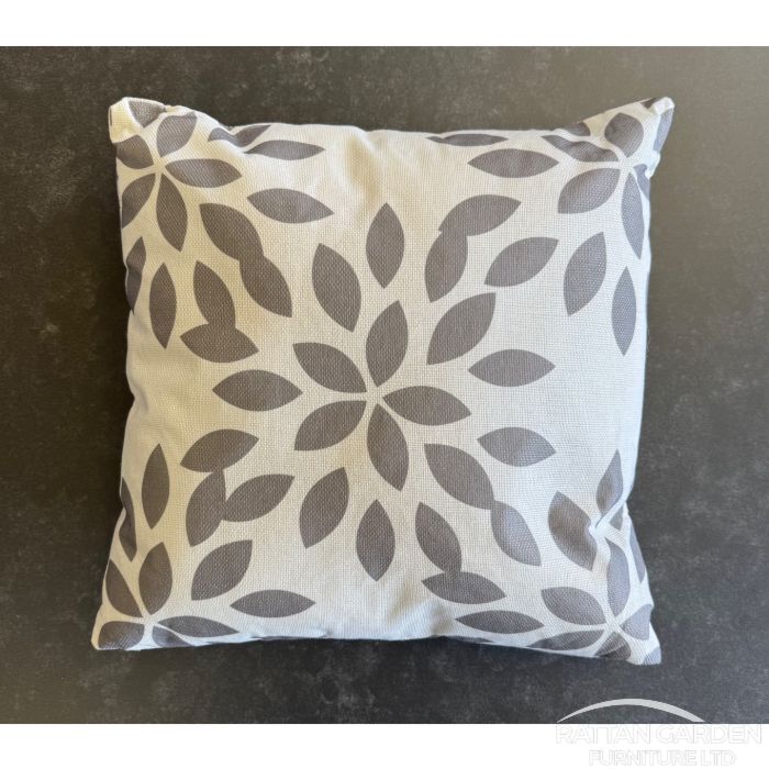 Grey Leaves Scatter Cushion