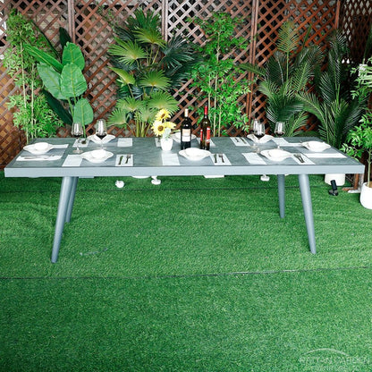 Rope Rectangular 8 Seat Dining Set