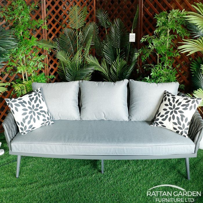 Chelsea Rope 5 seat 4 pieces sofa set