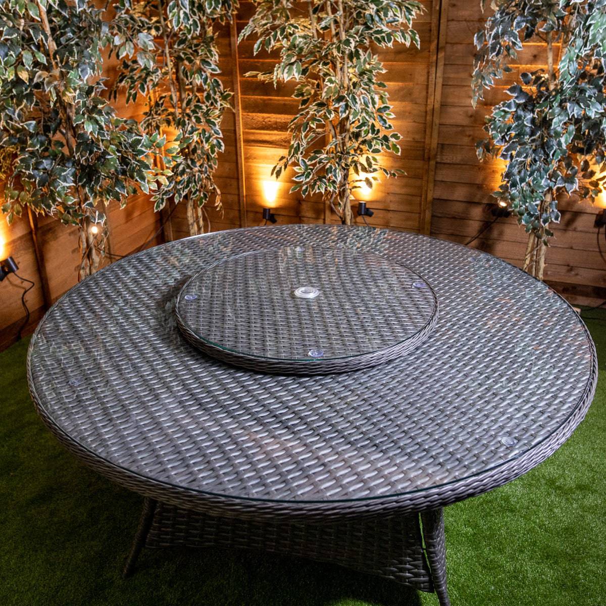 Platinum Lazy Susan 60cm - Garden Furniture Hub Essex