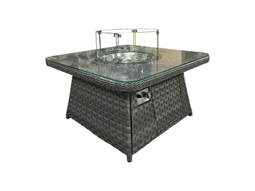 Serena Square Firepit Table