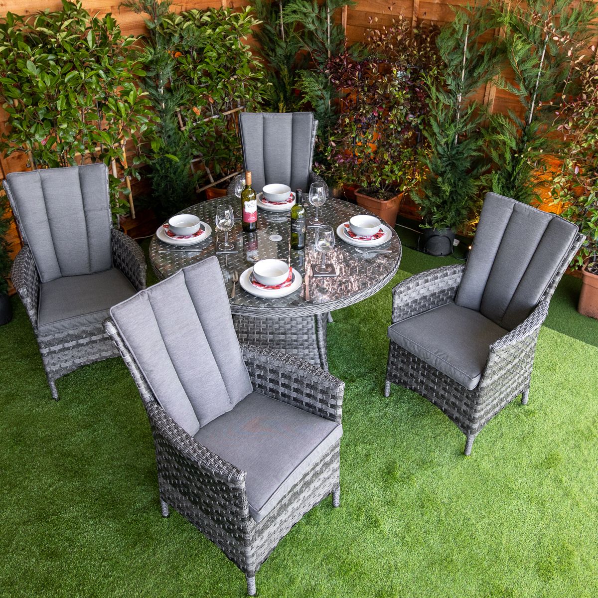 Serena Atlanta 4 seater outdoor dining set​